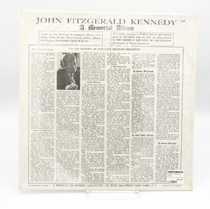 John Fitzgerald Kennedy (JFK) - “A Memorial Album” Vinyl Record