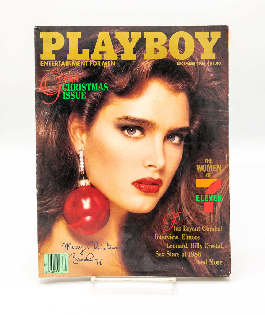 Brooke Shields Playboy Magazine December 1986 Brooklyn Woke Vintage 6970