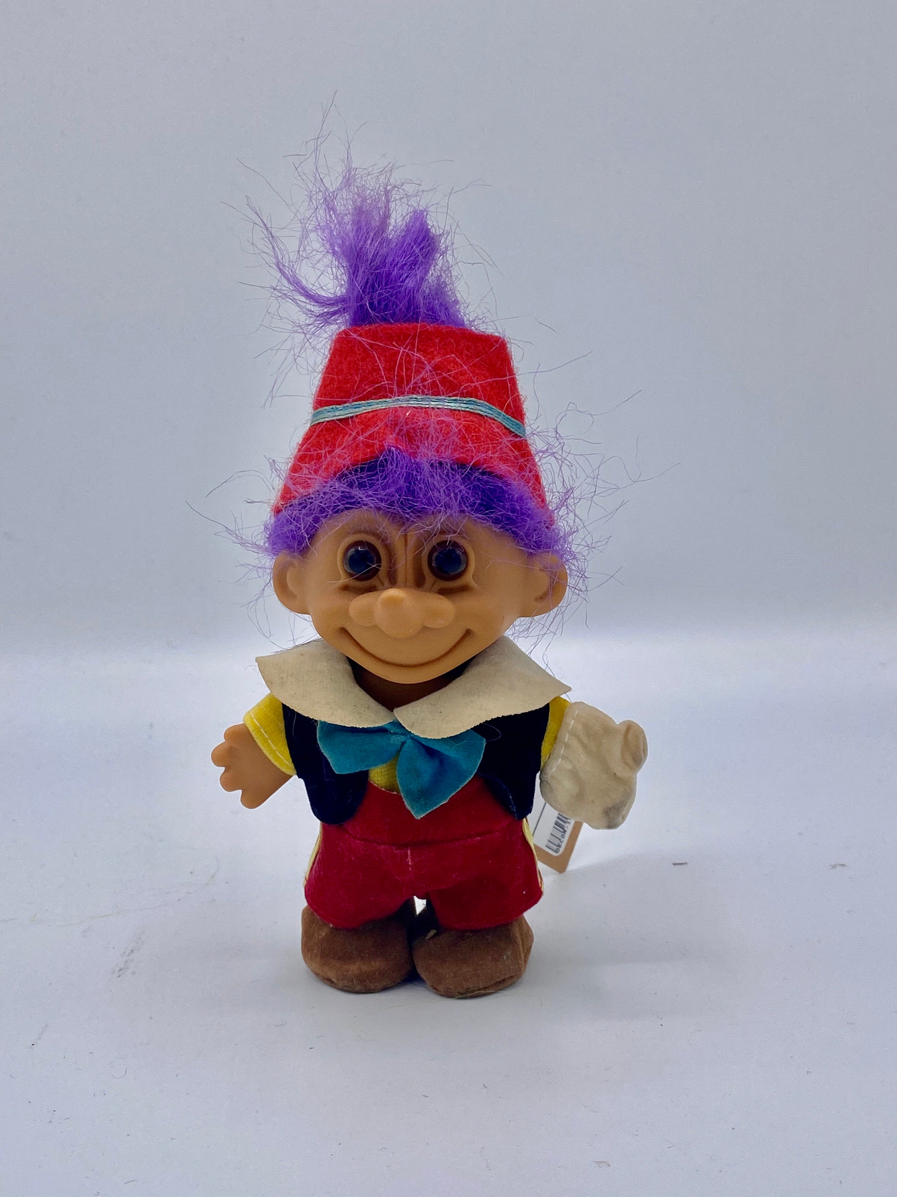 Pinocchio Troll Doll
