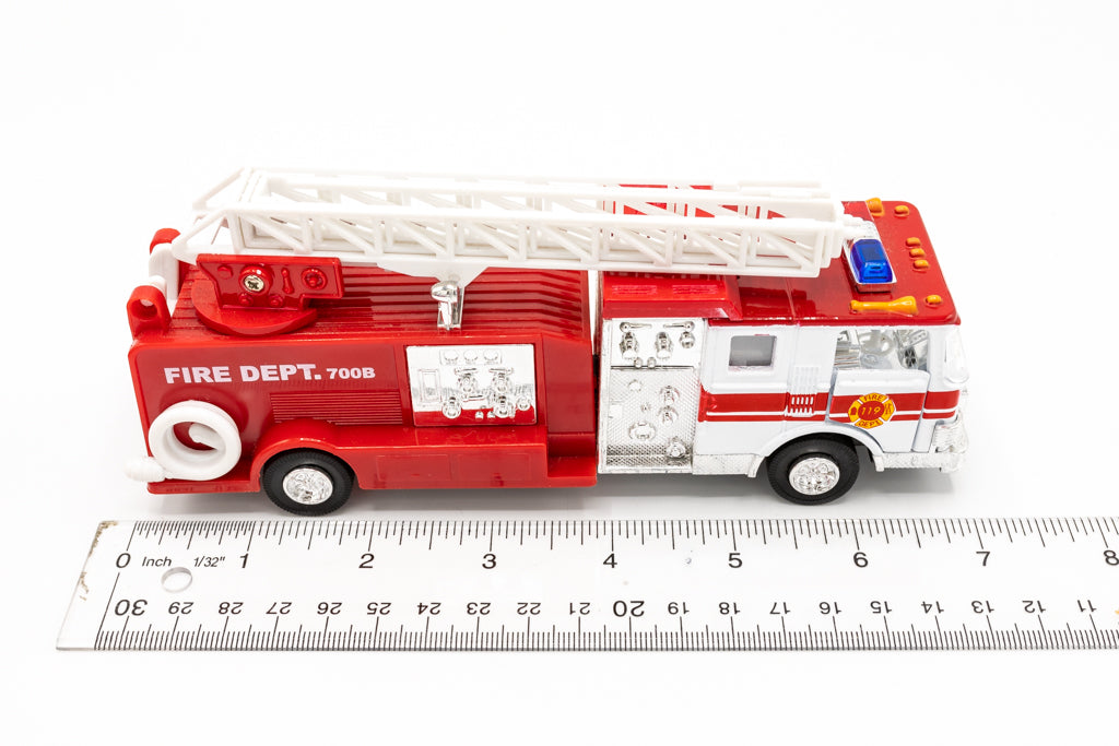 New FDNY Fire Truck Toy (White Cabin).