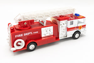 New FDNY Fire Truck Toy (White Cabin).