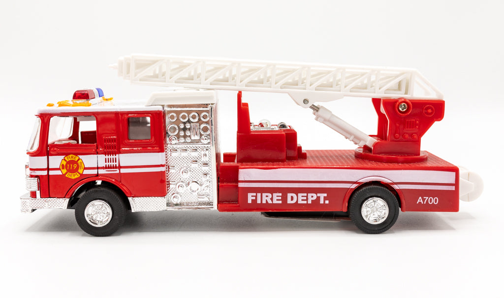 New FDNY Fire Truck Toy (Red Cabin).
