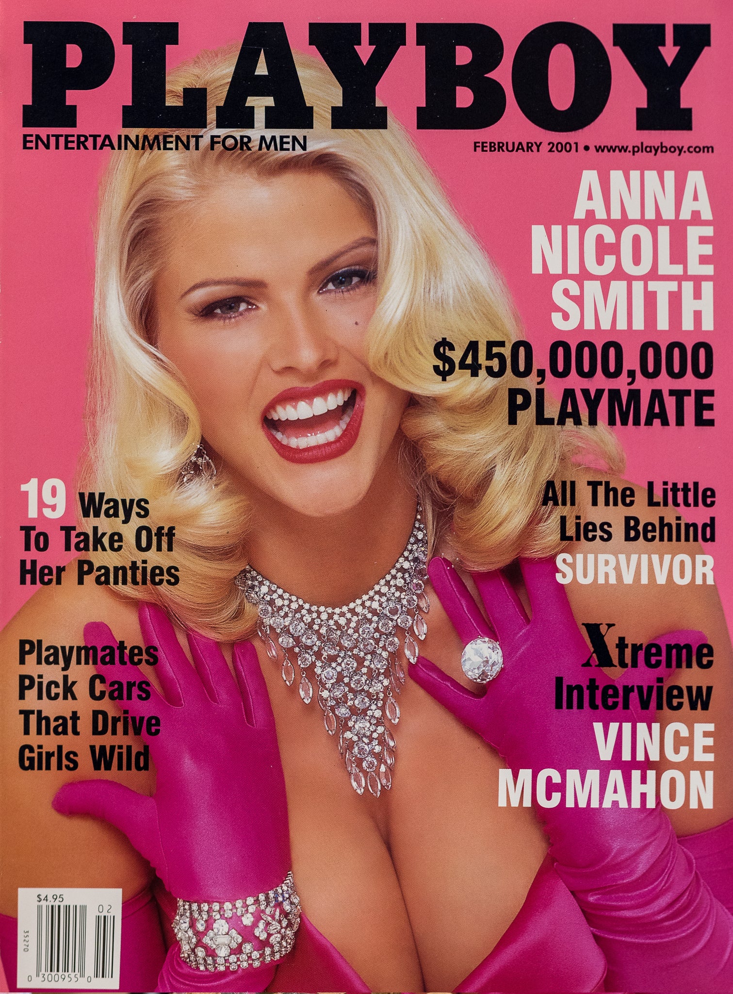 Playboy Magazine - Nicole Smith - February 2001