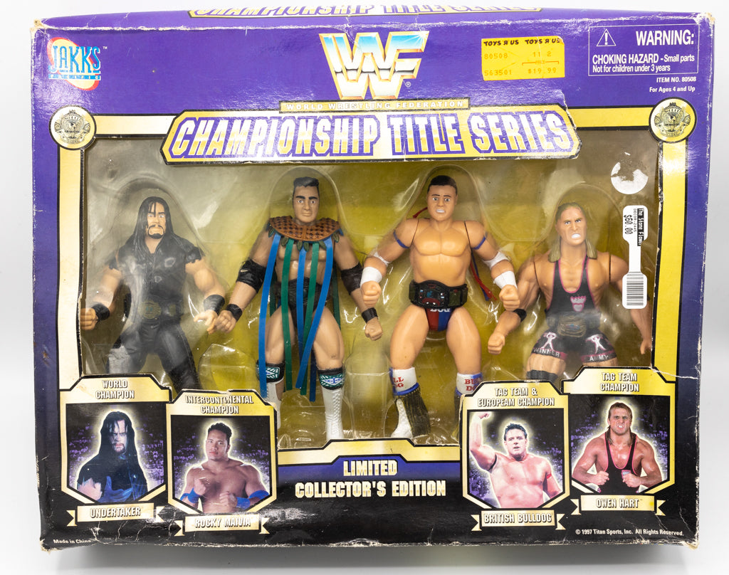 1996 TitanSports WWF Survivor Series Action Figures (Special Edition).