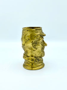 Brass Face Mug