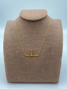 Statue of Liberty Skyline Necklace
