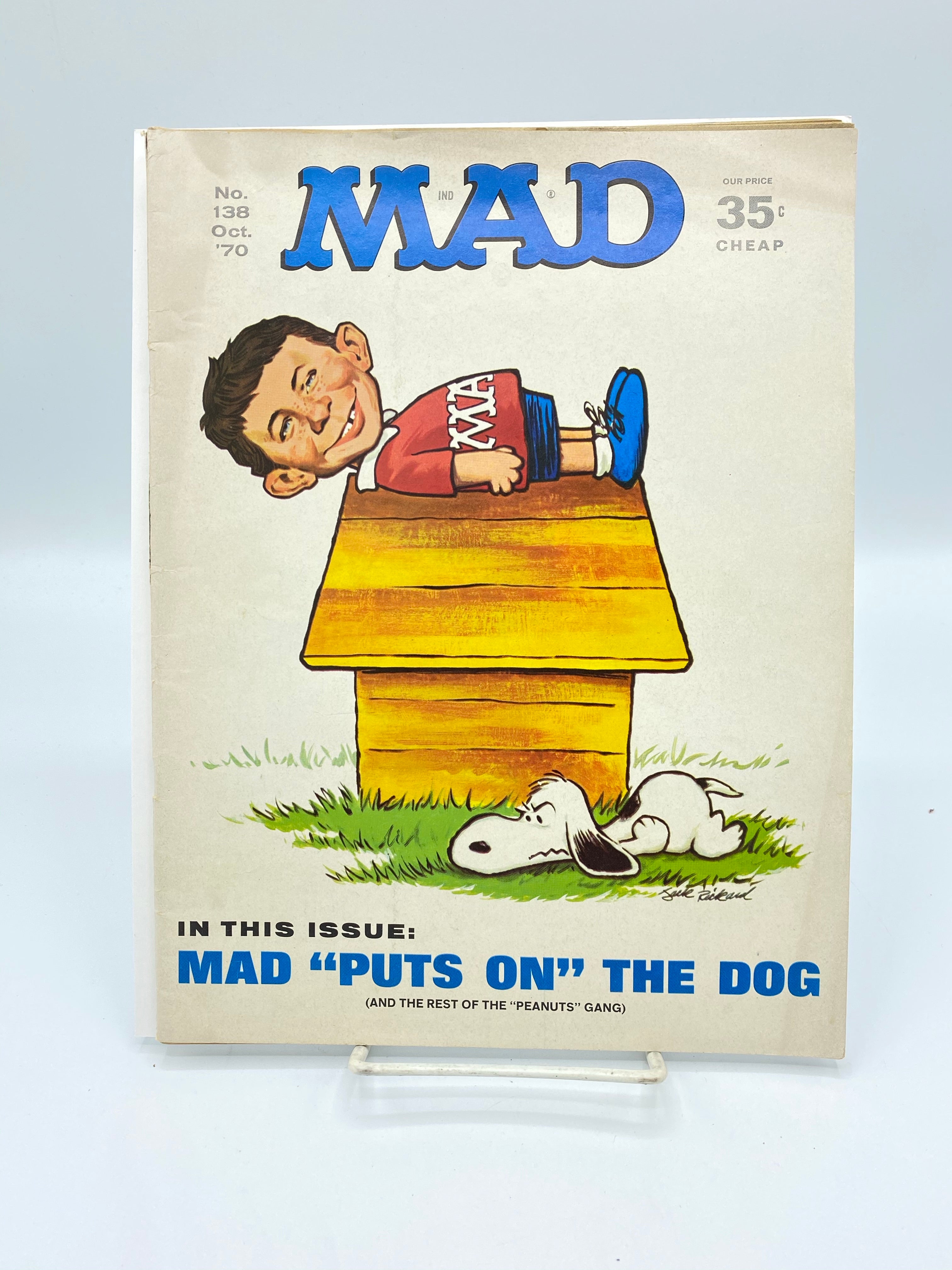 MAD Magazine issue No. 138 October ‘70