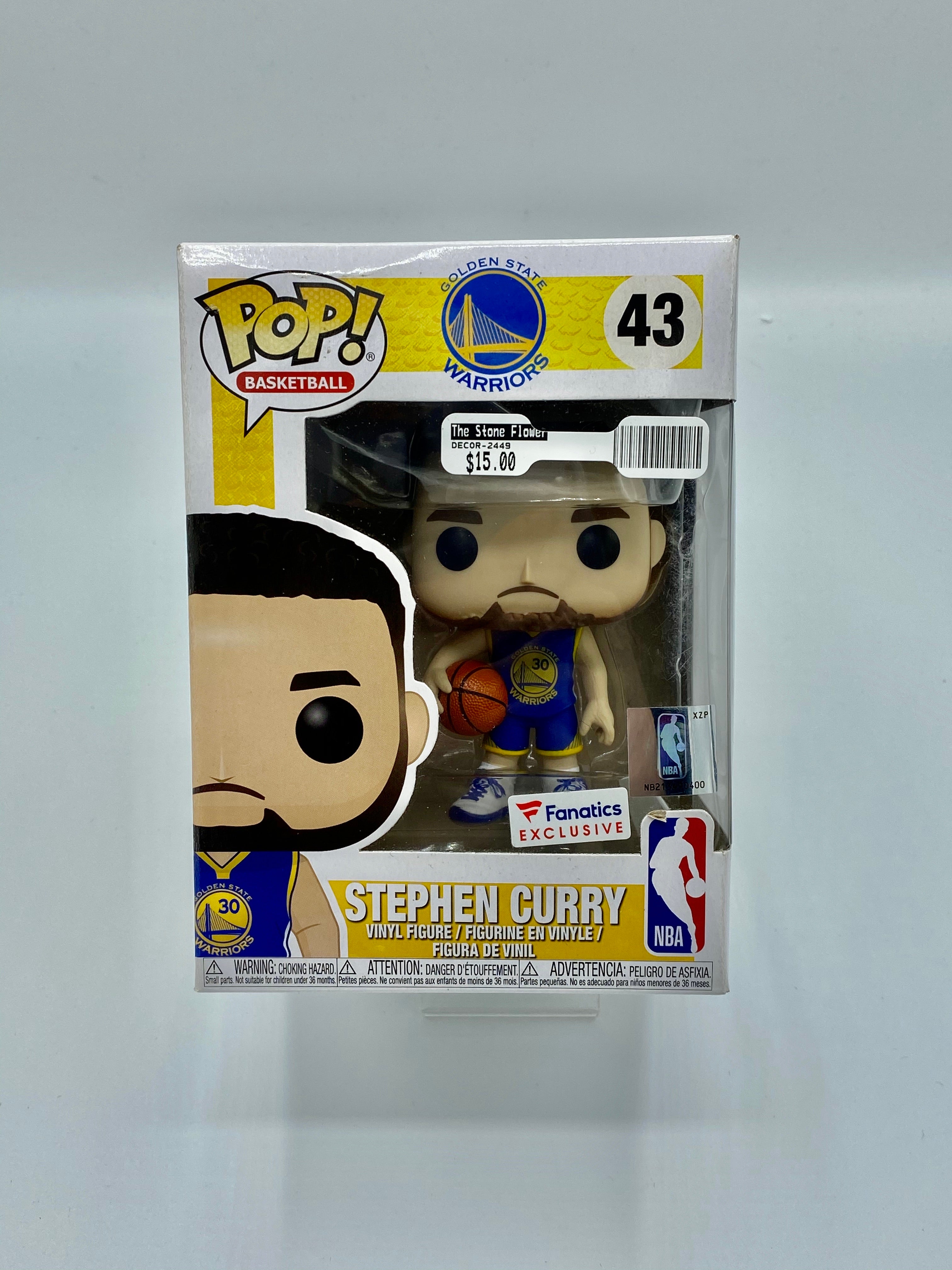 Stephen Curry NBA POP! Figurine